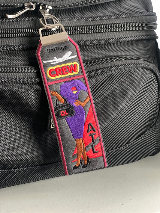 DL Avatar (F) Purse Bag Tag - As Is