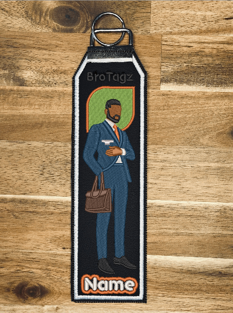 B6 Avatar (M) Bag Tag (Ver. 1)- Suit & Tie Uniform