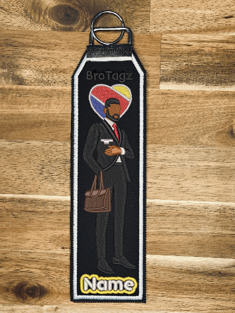 WN Avatar (M) Bag Tag (Ver. 1) - Suit & Tie Uniform