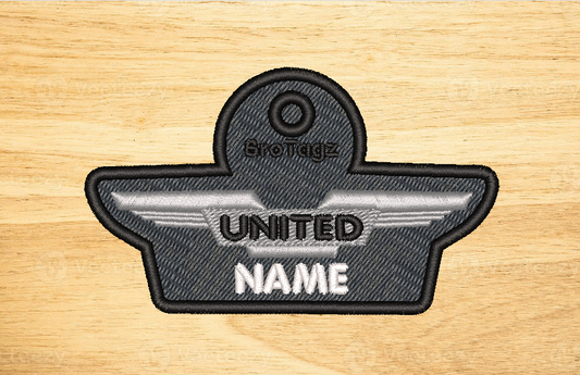 UA Wings Bag Tag