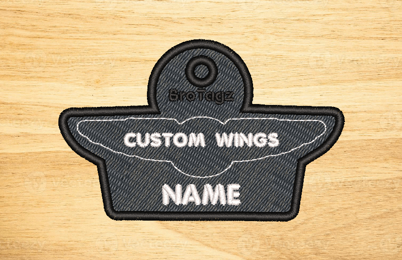 YOU-CHOOSE Airline Wings Keychain