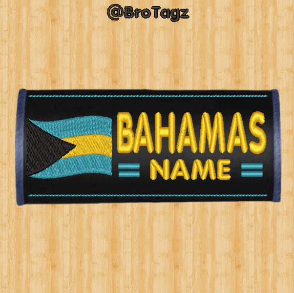 Bahamas Flag Handle Wrap