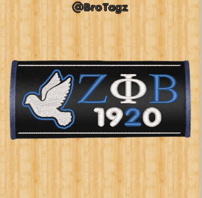 Zeta Phi Beta (Dove) Handle Wrap