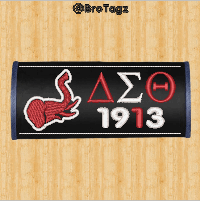 Delta Sigma Theta (Elephant) Handle Wrap