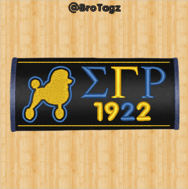 Sigma Gamma Rho (Poodle) Handle Wrap