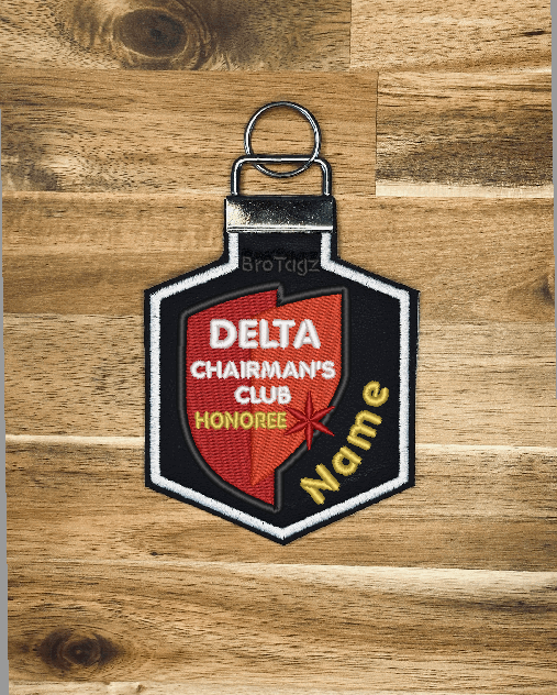 DL Chairmans Club Themed - Esti Mini Bag Tag