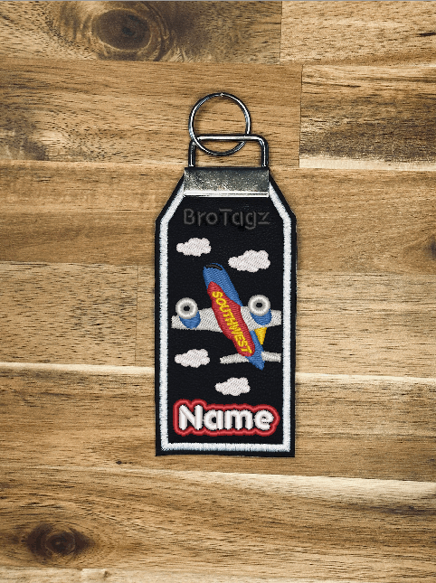 WN Plane Takeoff Bag Tag - Classic Mini