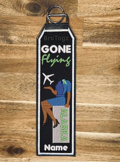 AS Avatar (F) Bag Tag (Gone Flying)