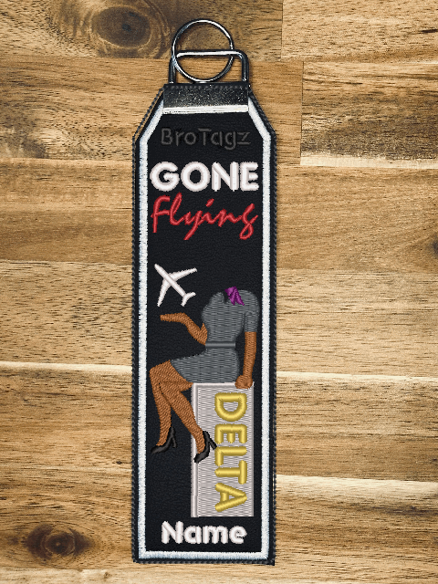 DL Avatar (F) Bag Tag (Gone Flying)