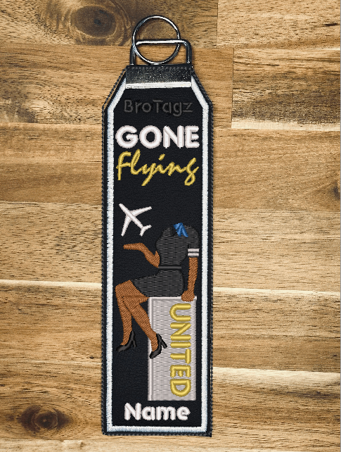 UA Avatar (F) Bag Tag (Gone Flying)