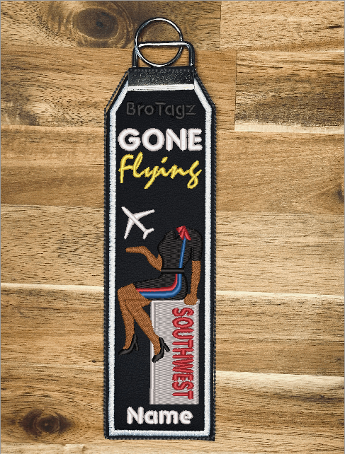 WN Avatar (F) Bag Tag (Gone Flying)